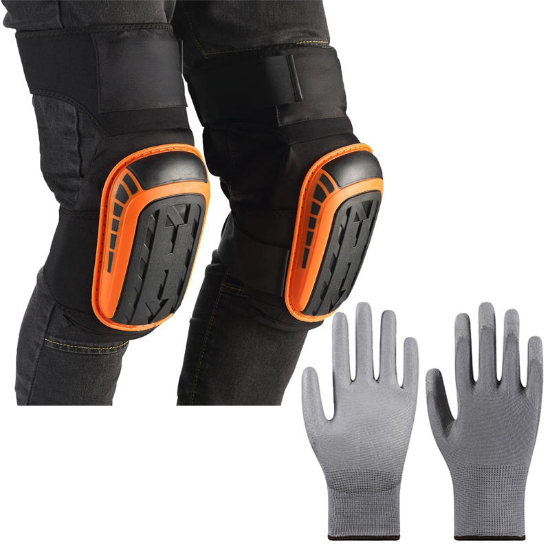 Woodworking Gloves - واقيات الركبة الاحترافية المضادة للانزلاق من