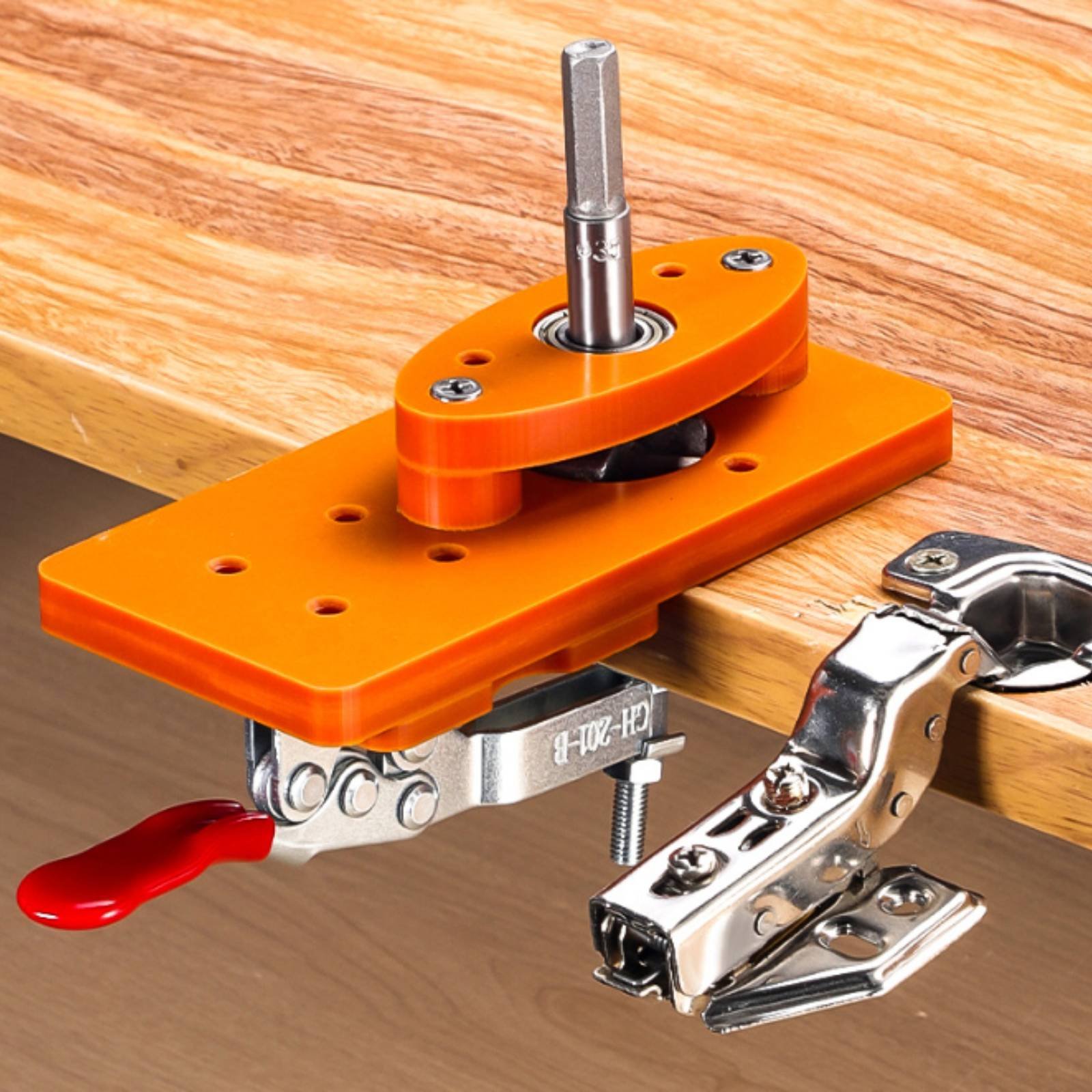 Woodworking Carpenter - أداة حفر مفصلات الأبواب 35 مم،
