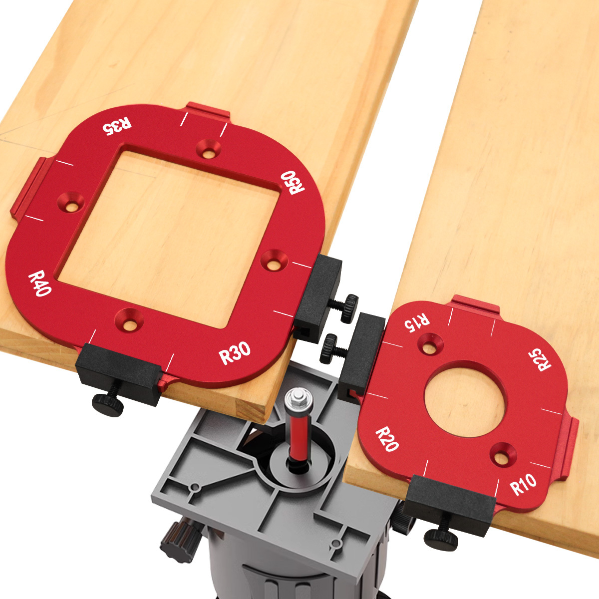 Woodworking Project Plans - قالب توجيه ركنية المنشار الخشبي، أداة