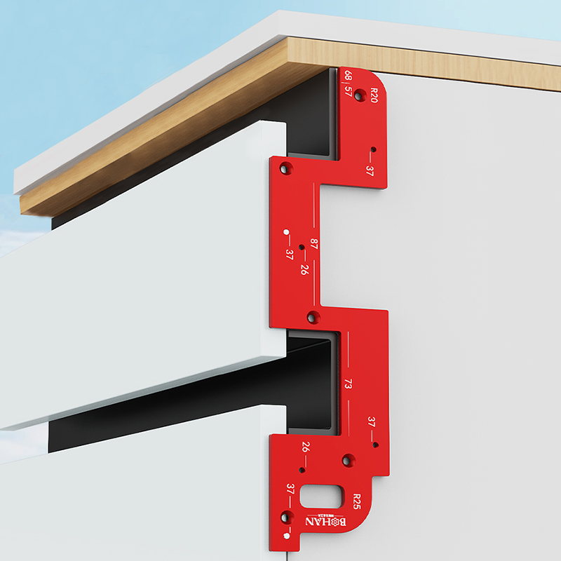 Woodworking Project Plans - قالب فتحة بمقبض مدمج غير مرئي،