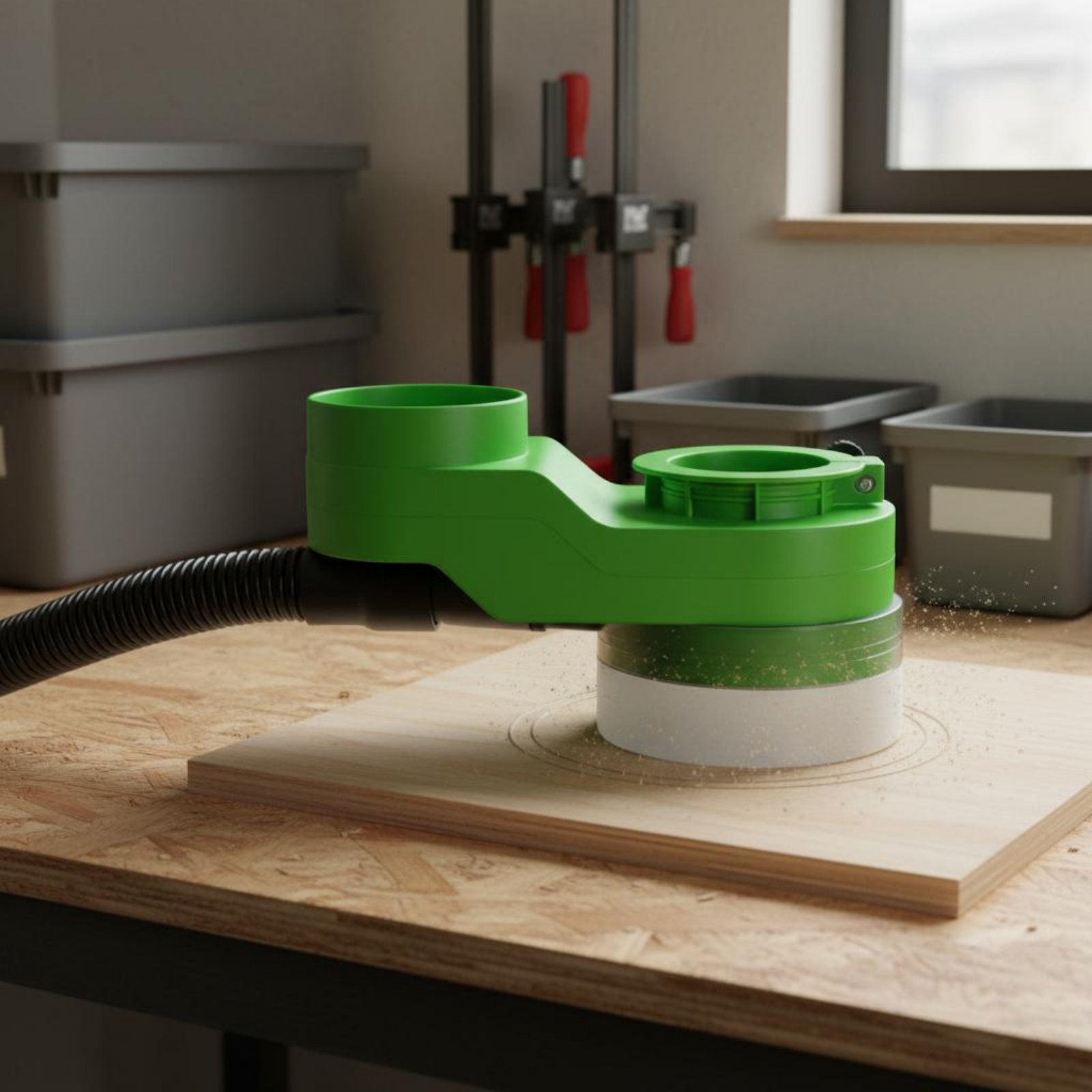 غطاء شفط الغبار للمغزل لآلة ال - مراجعة Woodworking Industry وسعره