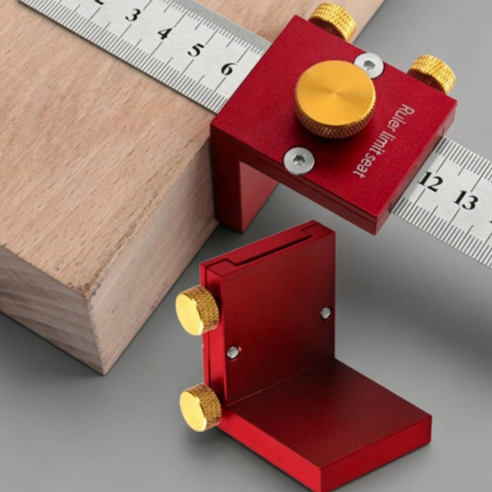 مسطرة زاوية 90 درجة خفيفة الوز - مراجعة Woodworking Carpenter وسعره