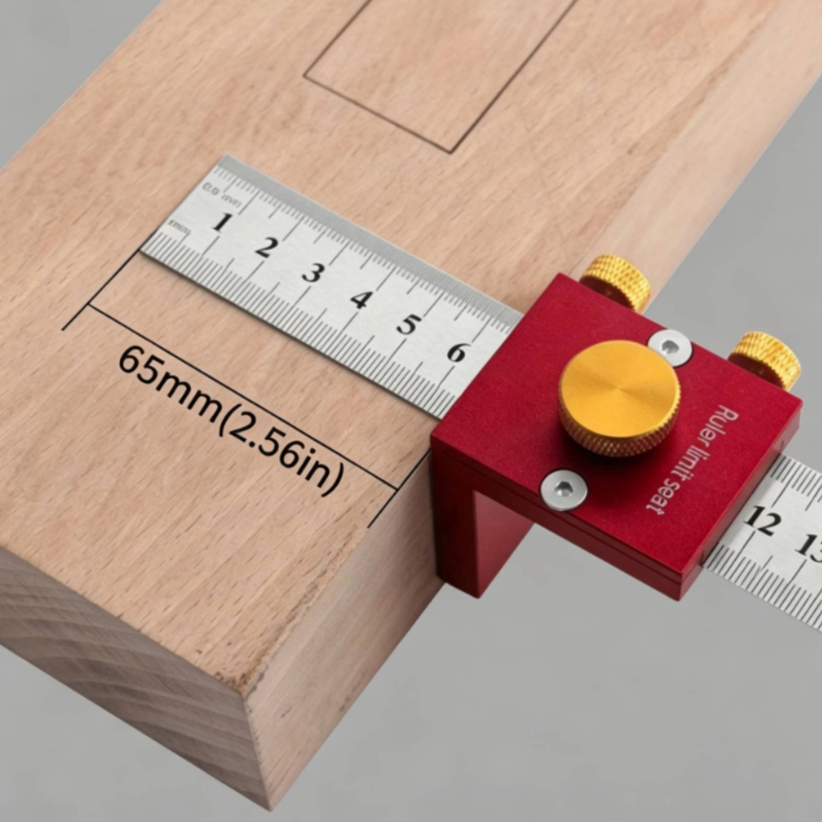 مسطرة زاوية 90 درجة خفيفة الوز - مراجعة Woodworking Carpenter وسعره