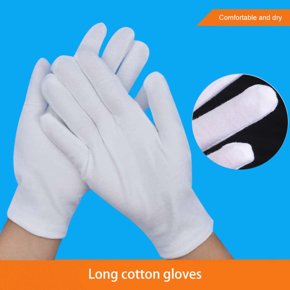 24 قطعة من قفازات العمل القطني - مراجعة Woodworking Gloves وسعره