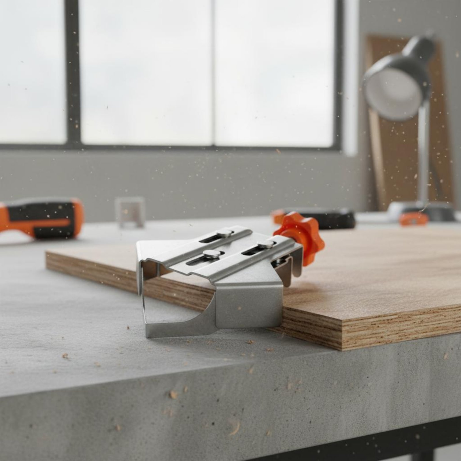 مشبك زاوية 90 درجة من الفولاذ  - مراجعة Woodworking Carpenter وسعره