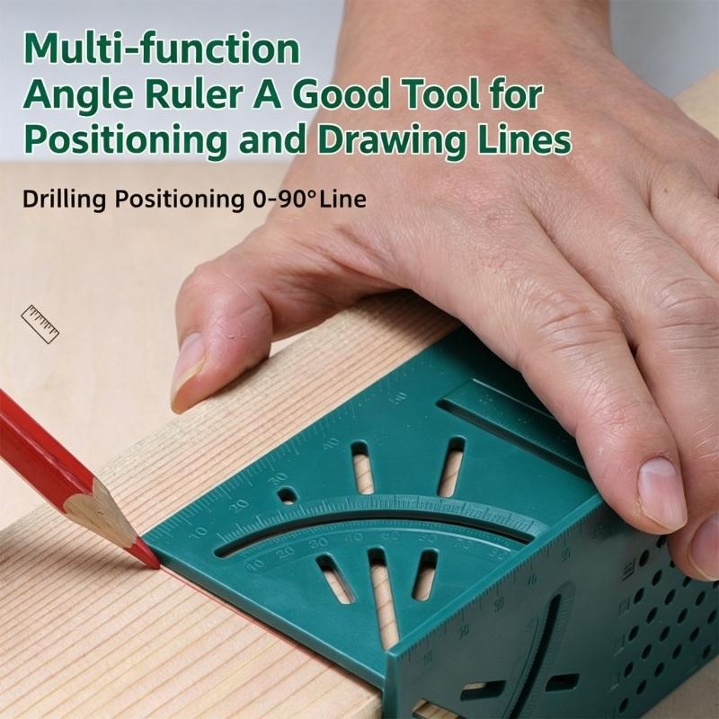 دليل قياس ABS مربع النجارة ثلا - مراجعة Woodworking Workshop Layout وسعره