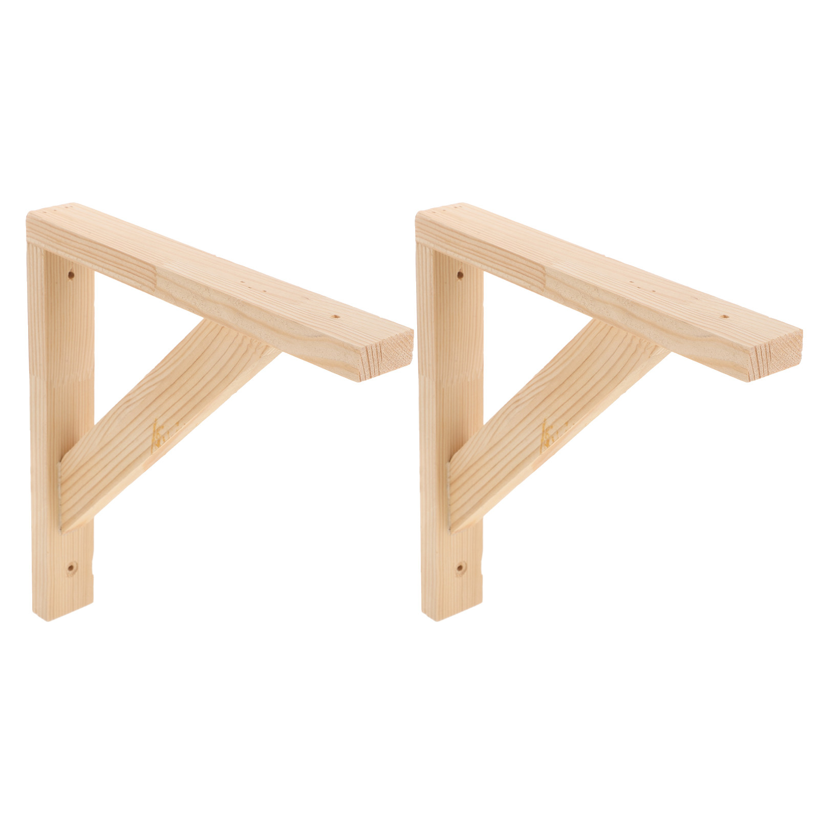 قطعتان من حوامل الرفوف الخشبية - مراجعة Woodworking Book وسعره