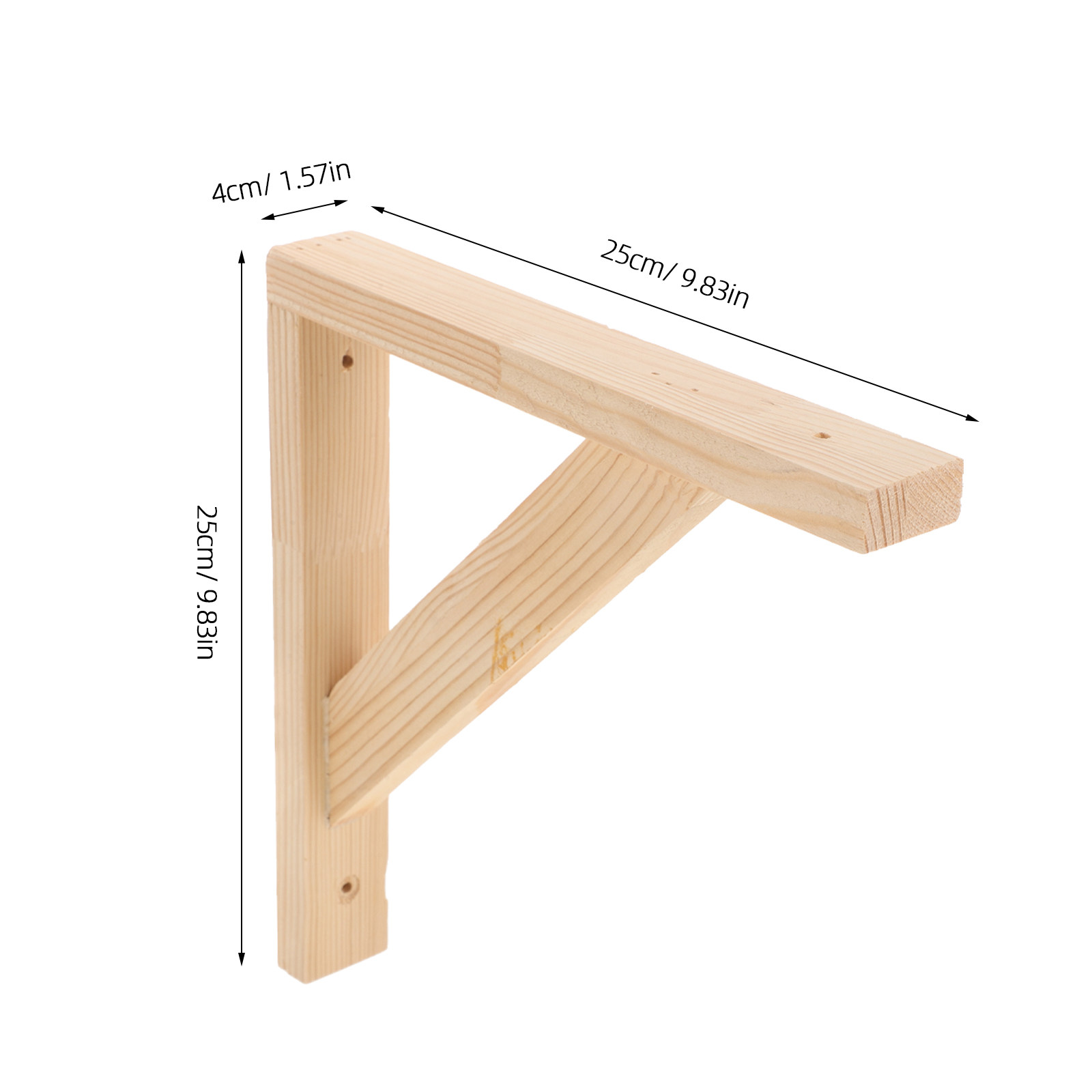 قطعتان من حوامل الرفوف الخشبية - مراجعة Woodworking Book وسعره