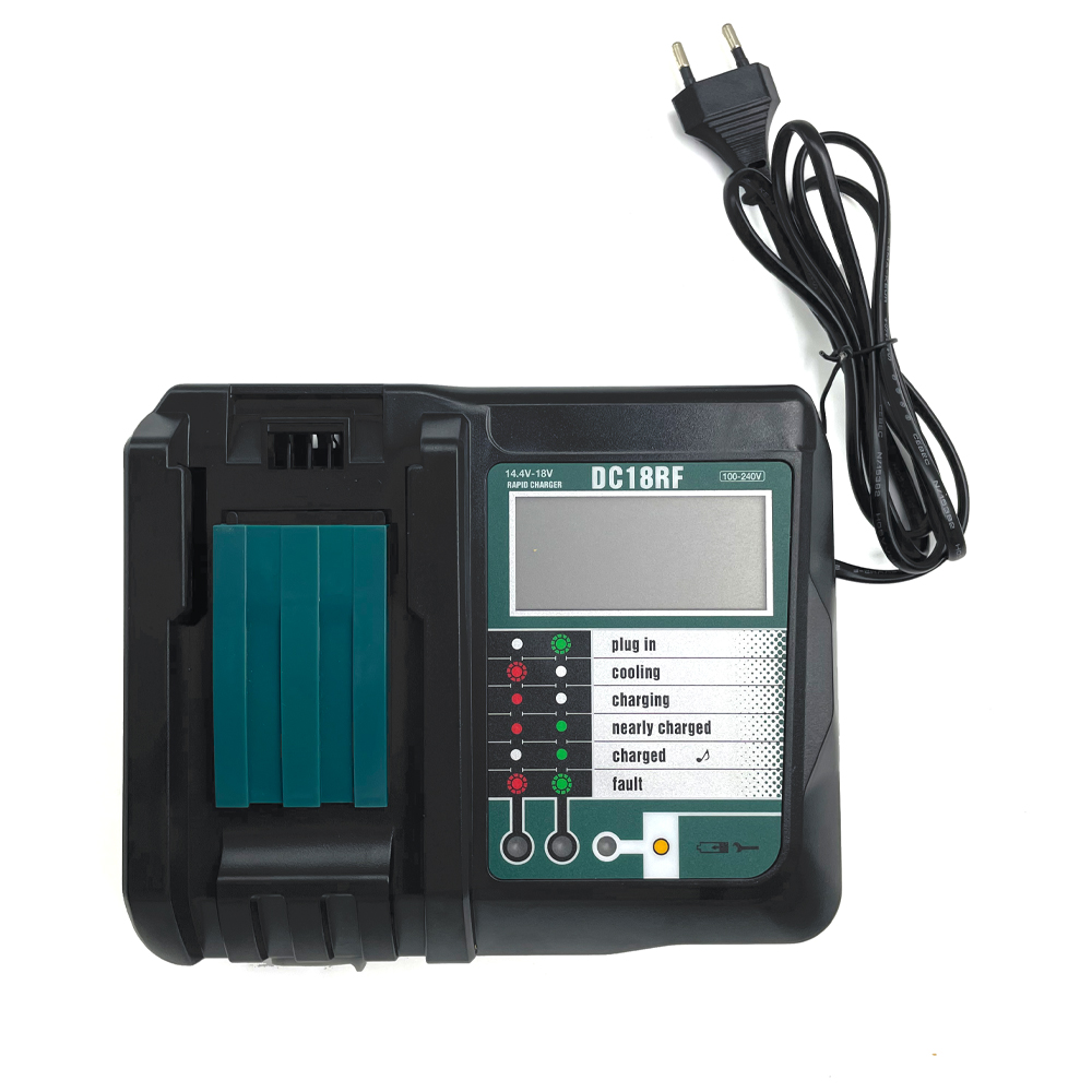 شاحن DC18RF Li-ion فائق السرعة - مراجعة Makita Drill Hp1640 وسعره