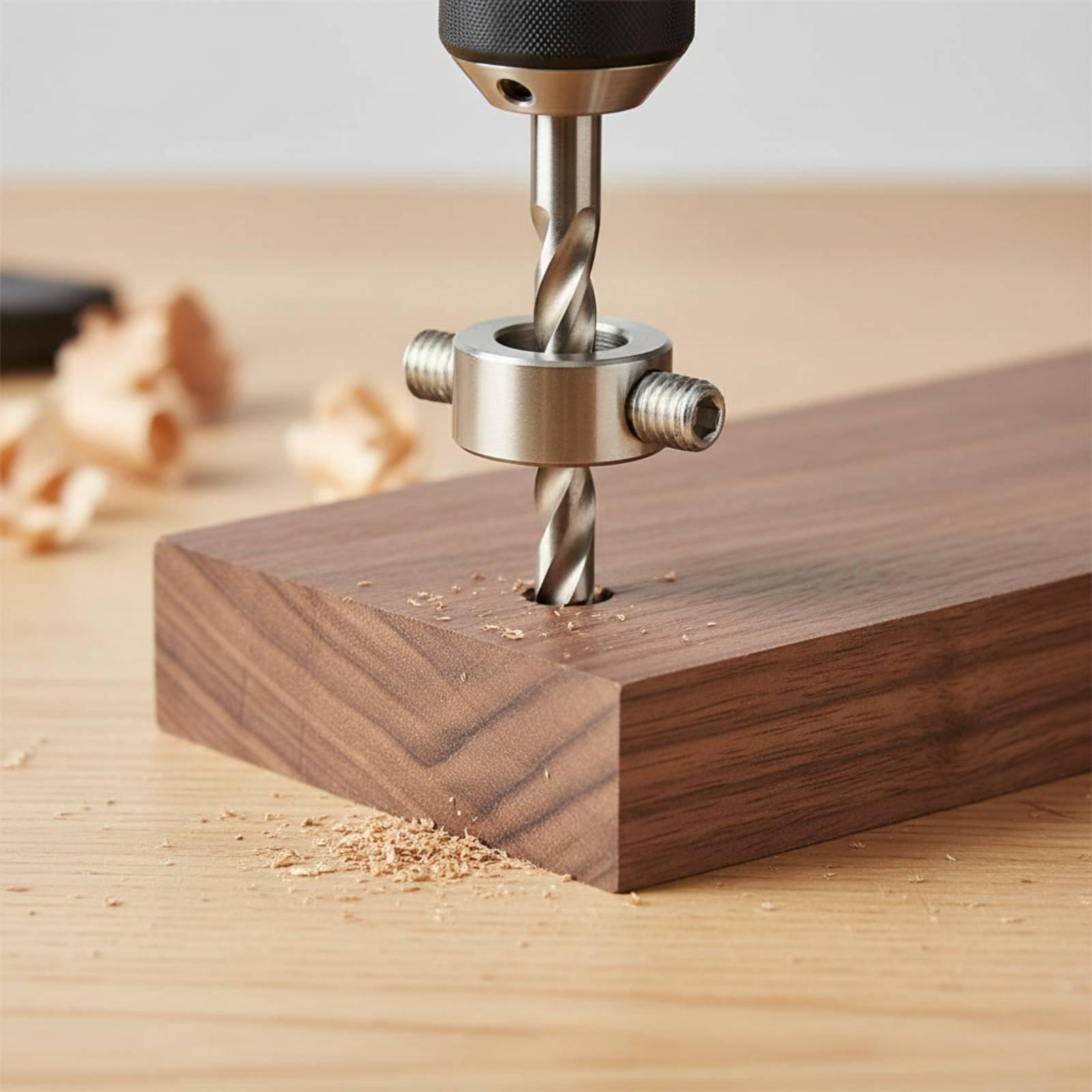 أداة توقف الحفر بتصميم برغي مز - مراجعة Woodworking Workshop Design وسعره