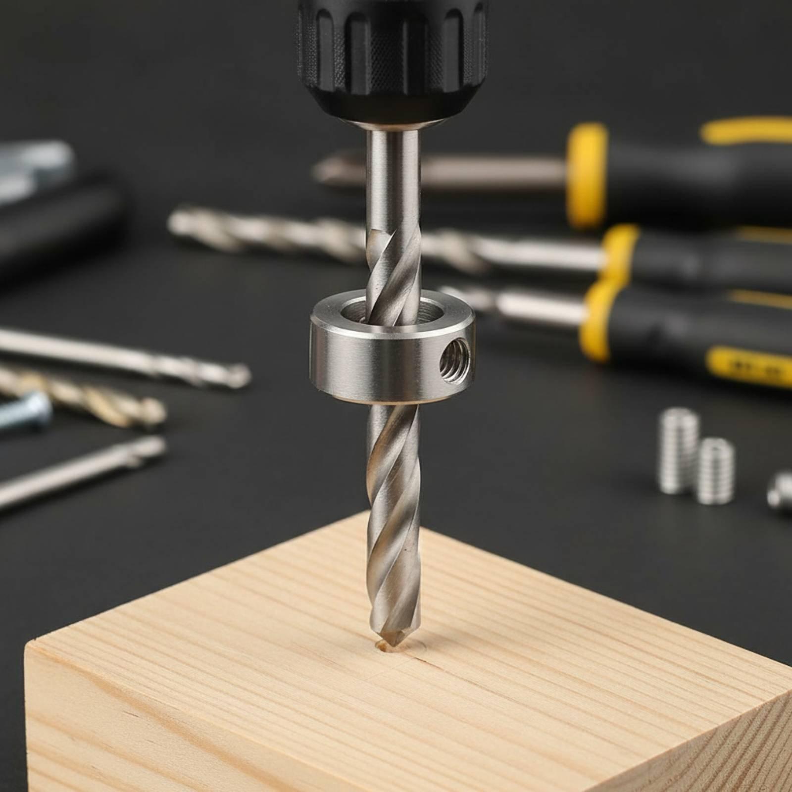 أداة توقف الحفر بتصميم برغي مز - مراجعة Woodworking Workshop Design وسعره