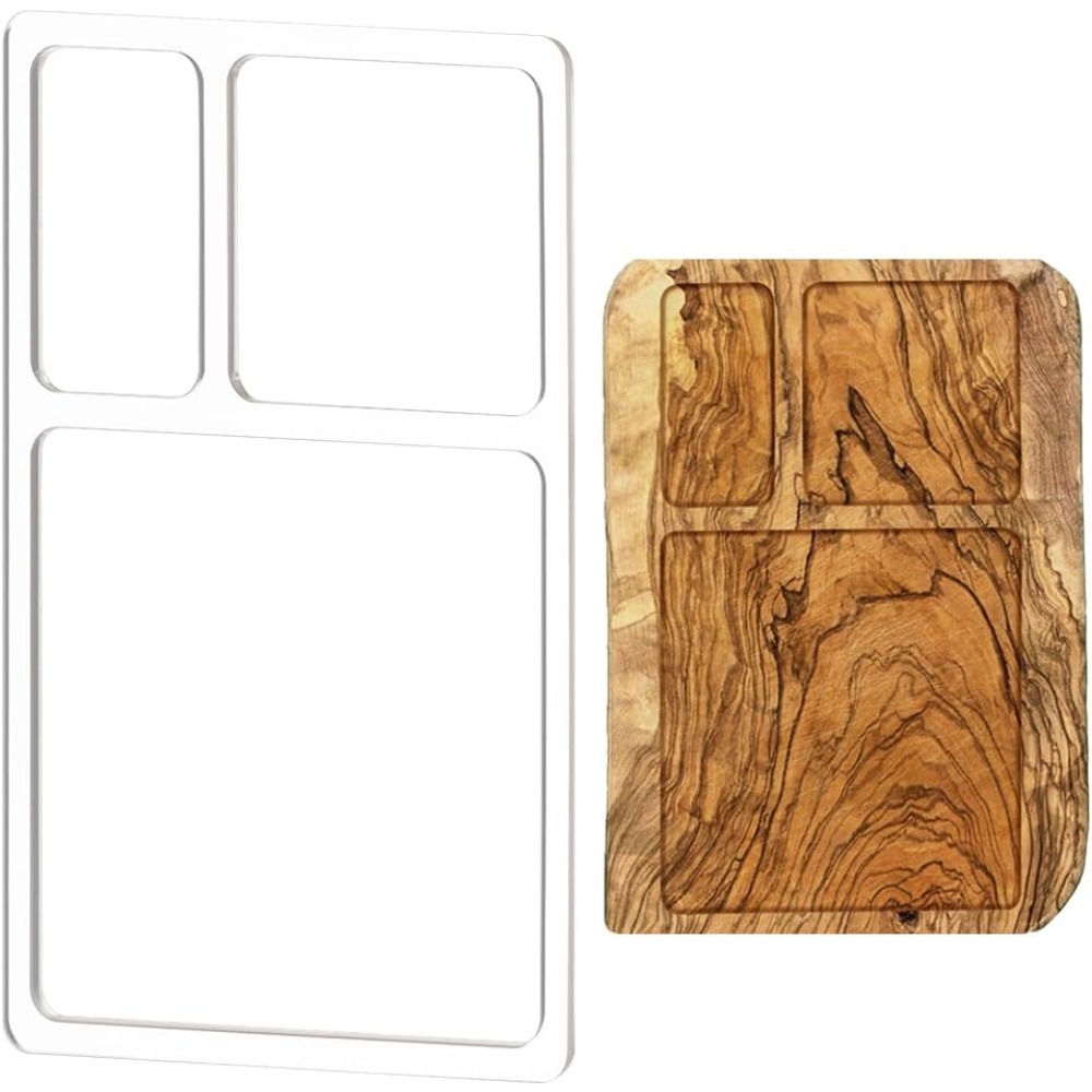 3 قوالب توجيه صينية خادم الجيب - مراجعة Woodworking Project Plans وسعره