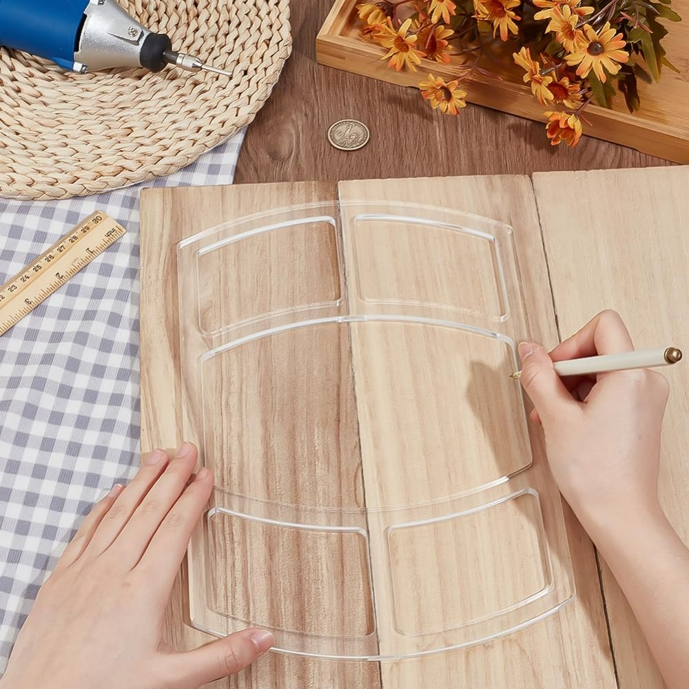 5 جيوب Valet صينية راوتر قالب  - مراجعة Woodworking Project Plans وسعره