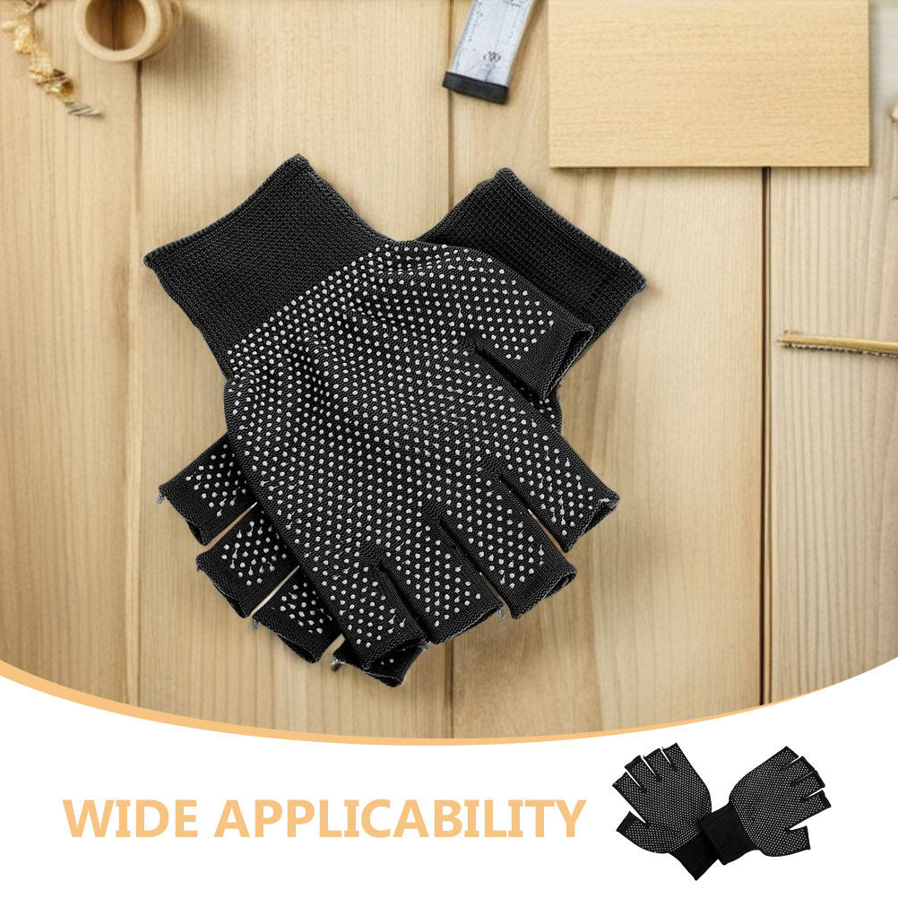 8 أزواج من قفازات العمل بدون أ - مراجعة Woodworking Gloves وسعره