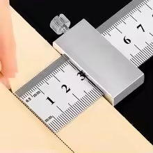 مسطرة دقيقة 39 ملم من سبائك ال - مراجعة Woodworking Workshop Design وسعره