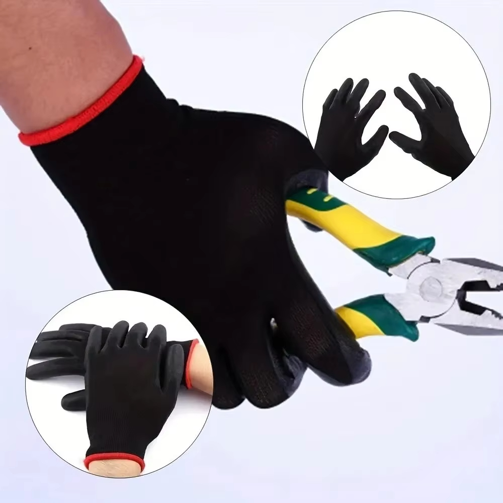10 أزواج من قفازات العمل المصن - مراجعة Woodworking Gloves وسعره
