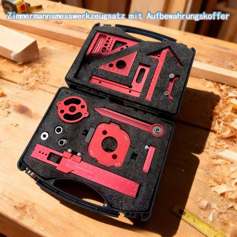 مجموعة أدوات قياس لأعمال النجا - مراجعة Woodworking Free Plans وسعره
